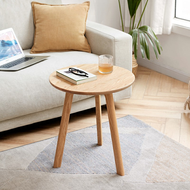 Table d'appoint | Chêne blanchi à la chaux