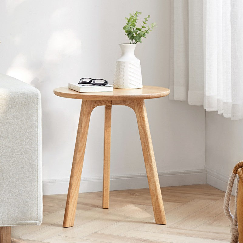 Table d'appoint | Chêne blanchi à la chaux