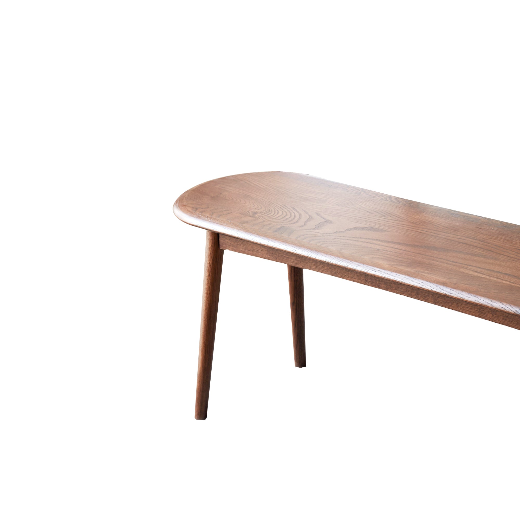 Japandi Solid Walnut Bench - Raico Store